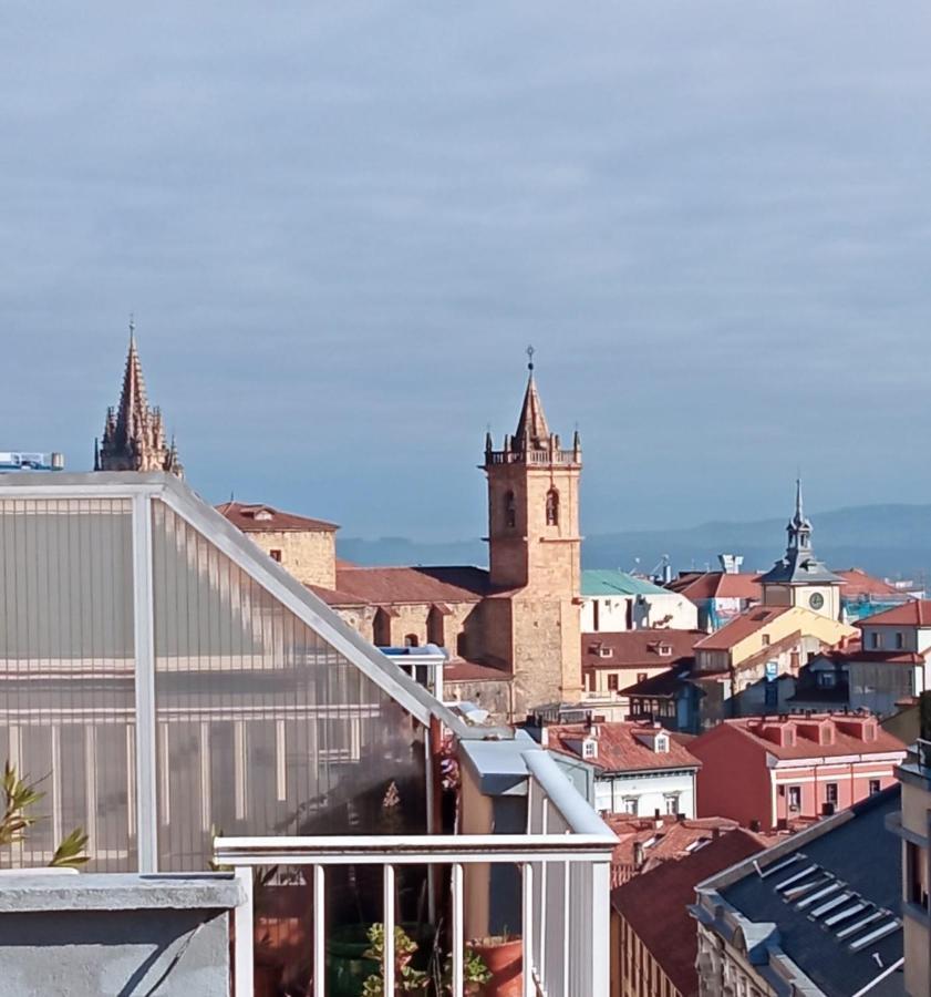 Apartmán Atico Quintana II - Con Terraza, En El Centro Con Wifi Y Garaje Oviedo Exteriér fotografie