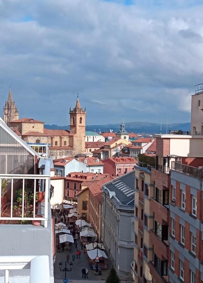 Apartmán Atico Quintana II - Con Terraza, En El Centro Con Wifi Y Garaje Oviedo Exteriér fotografie