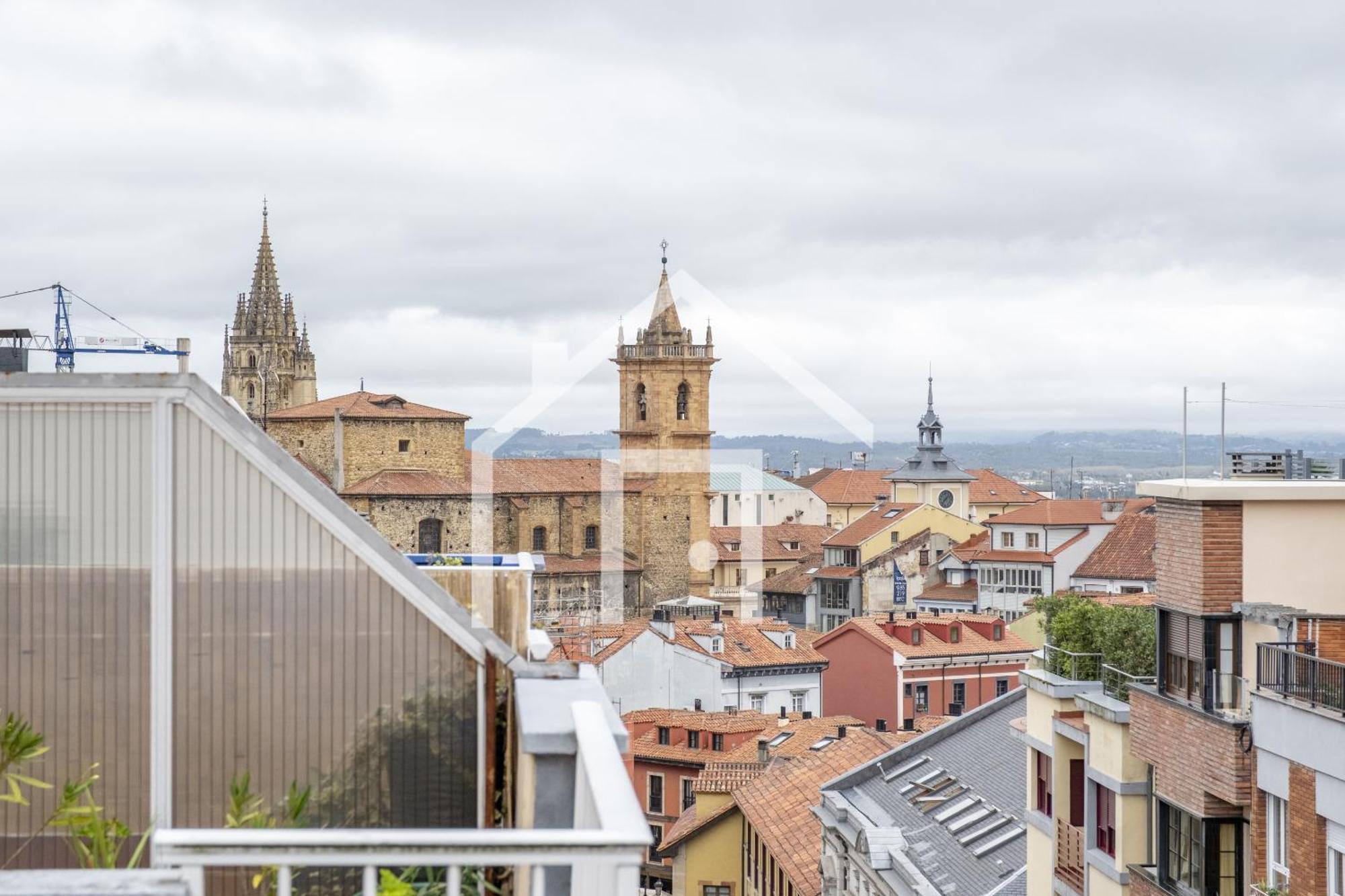 Apartmán Atico Quintana II - Con Terraza, En El Centro Con Wifi Y Garaje Oviedo Exteriér fotografie